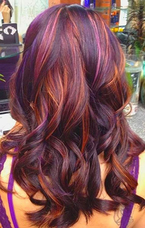 fall hair color ideas highlights