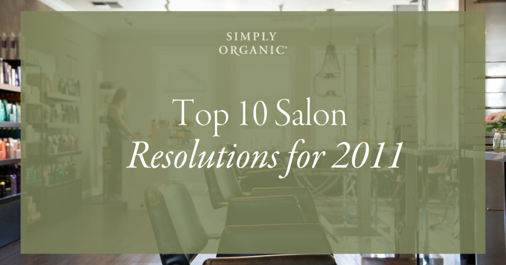 Salon Resolutions for 2011 Blog Header