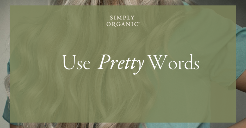 Use Pretty Words Blog Header