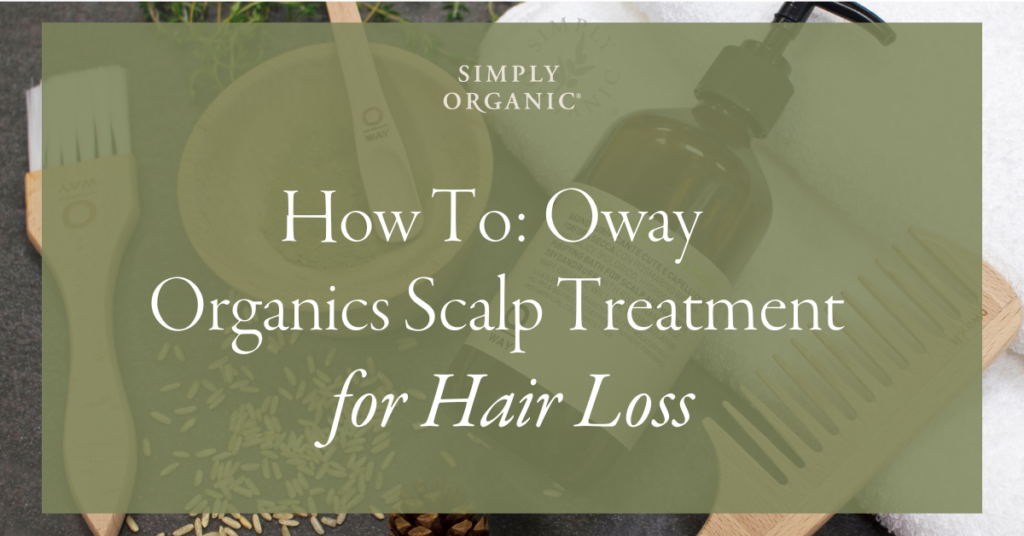 Oway Scalp Treatment for Hair Loss Blog Header