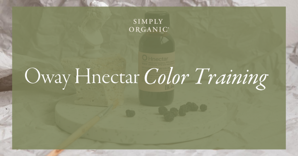 Oway Hnectar Color Training Blog Header