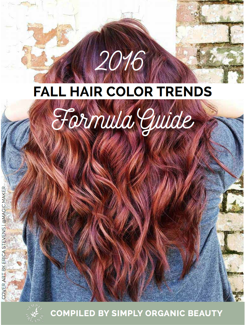 2016 fall/winter hair color trends guide 