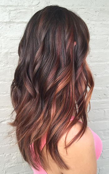 Chocolate Lilac Hair Color Is Trending for Fall