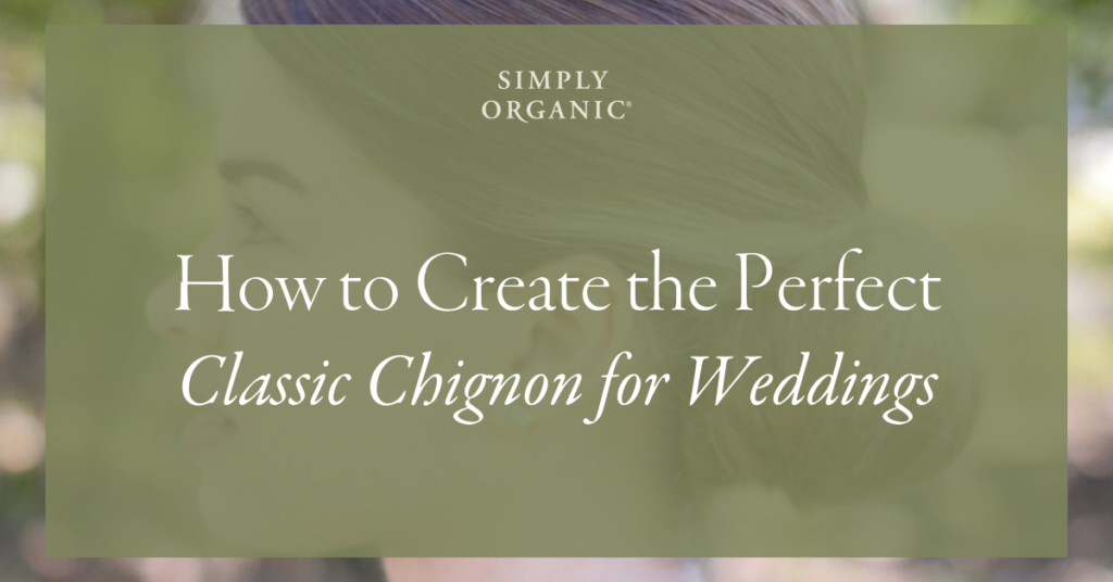 Creating the Perfect Chignon Blog Header