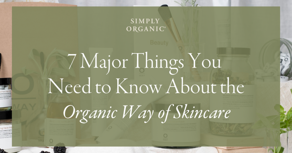 Organic Way of Skincare Blog Header